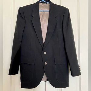 vintage oversized black blazer